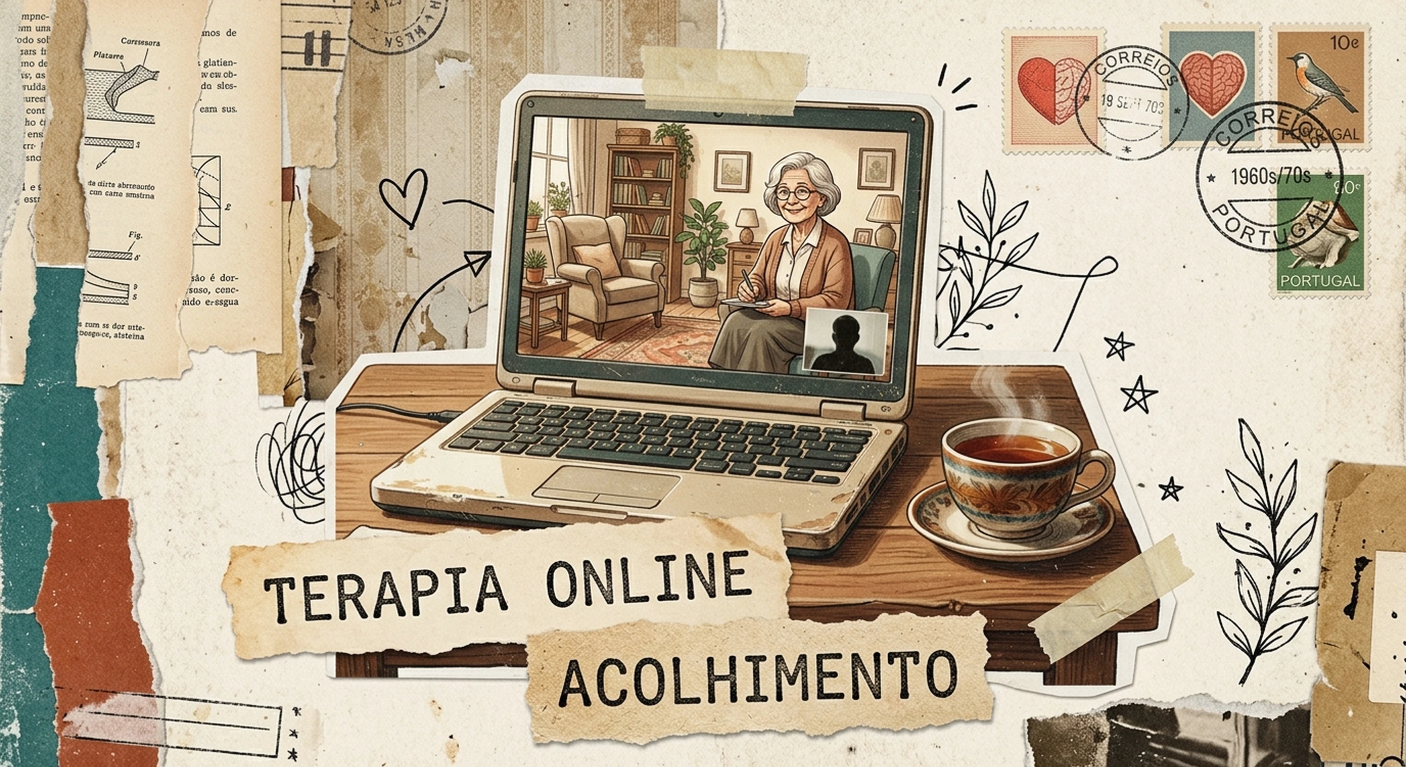 Primeira sessão com psicóloga online